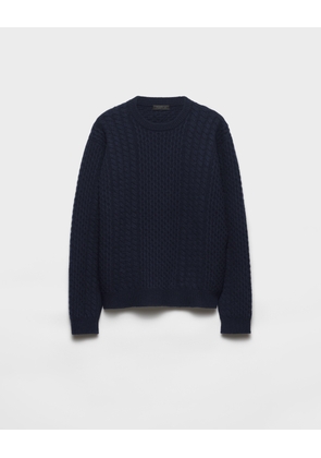 Wool crew-neck sweater