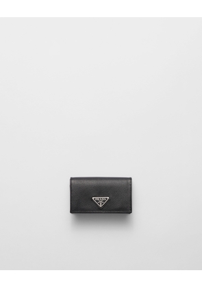 Saffiano leather card holder