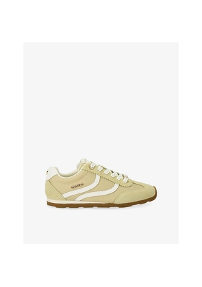 Womens Carvela Florence Suede and Mesh Trainers