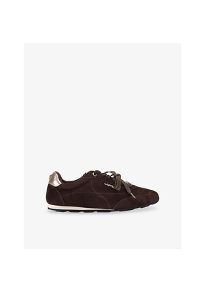 Womens Carvela Tivoli Suede Trainers
