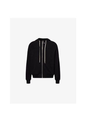 Mens Rick Owens Windbreaker Zip-Up Cotton Hoody