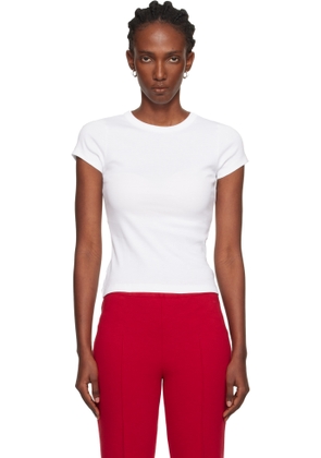 FLORE FLORE White Car Baby T-shirt