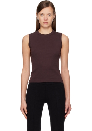 FLORE FLORE Brown Esmé Tank Top