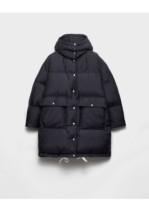 Soft canvas down parka