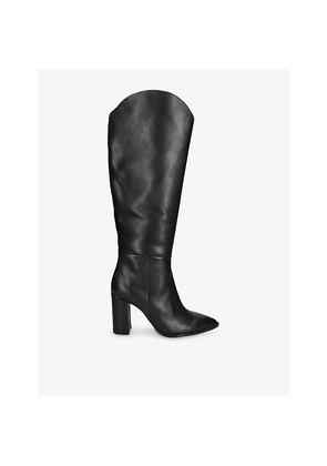 Womens Steve Madden Bixby Leather Knee-High Boots
