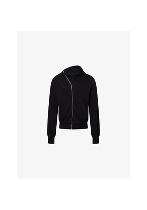 Mens Rick Owens Drkshdw Mountain Zip-Up Cotton Hoody