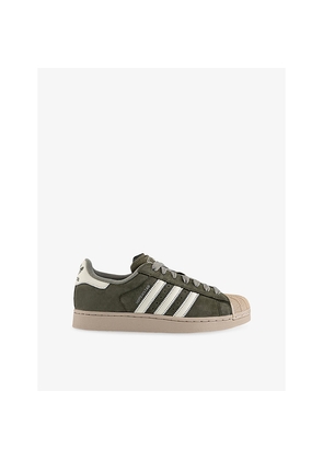 Mens Adidas Superstar II Suede Trainers