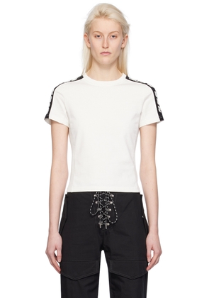 Dion Lee White Applique T-Shirt