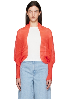 Max Mara Red Vesuvio Cardigan