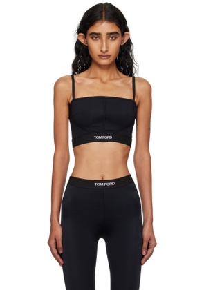 TOM FORD Black Modal Signature Bandeau Bra