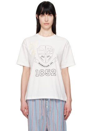 Bode White Crest Reversible T-shirt