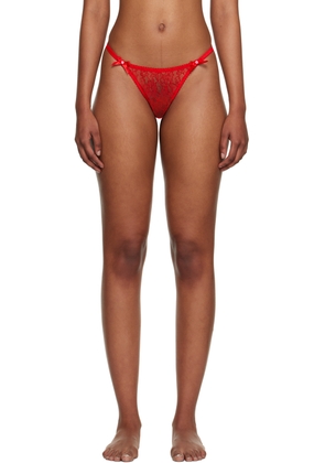 Agent Provocateur Red Lorna Thong