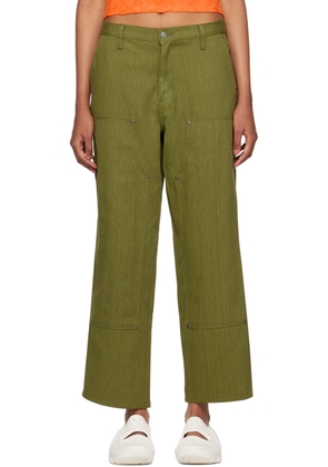 Brain Dead Green Bull Jeans