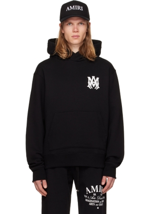 AMIRI Black MA Core Logo Hoodie