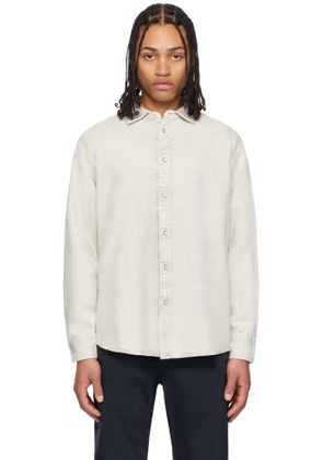 rag & bone Off-White Matthew Denim Shirt