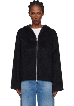 OUR LEGACY Black Full Zip Hoodie