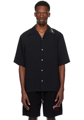 AMIRI Black 'AMIRI' Camp Collar Shirt