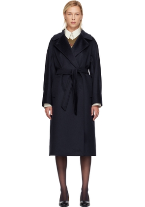 Weekend Max Mara Navy Resina Coat