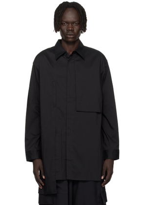 Y-3 Black Sporty Cotton Shirt