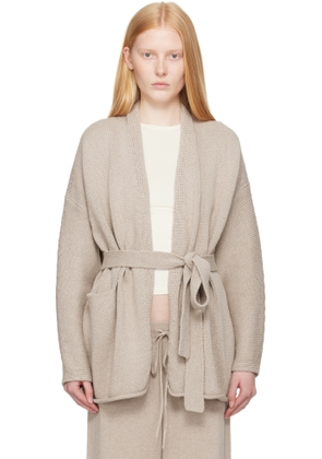 Lauren Manoogian Taupe Coto Cardigan