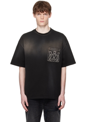 AMIRI Black MA Outline Oversized T-shirt