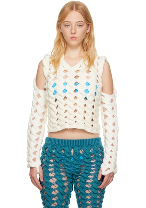 Isa Boulder SSENSE Exclusive Off-White Sweater