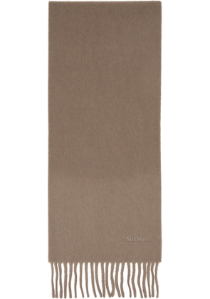 Max Mara Tan Scilli Scarf