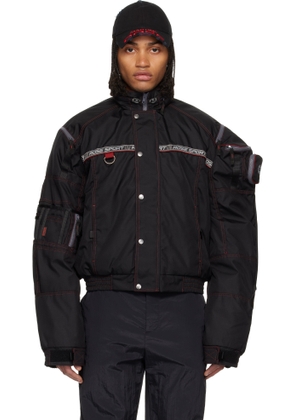 Martine Rose Black Bumbag Jacket