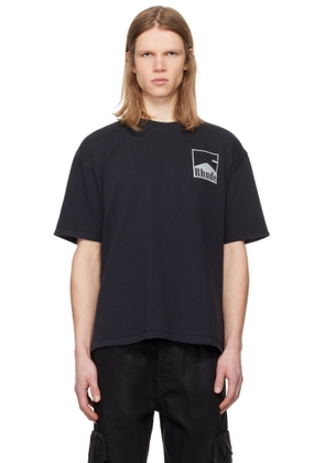 Rhude Black Chevron T-shirt
