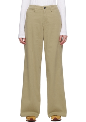 rag & bone Taupe Sofie Trousers