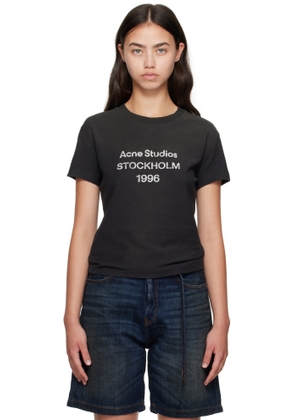 Acne Studios Black Logo T-shirt
