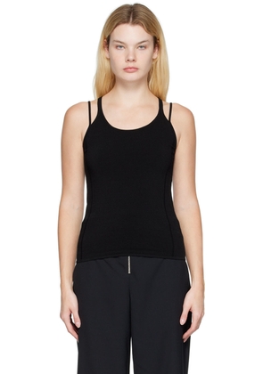 Dion Lee Black Density Tank Top