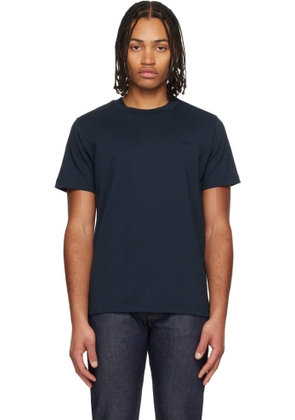 A.P.C. Navy Standard 'A.P.C.' Brodé T-shirt