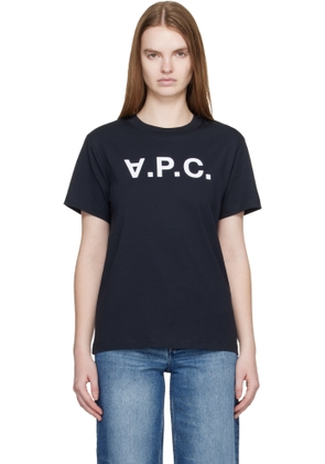 A.P.C. Navy Standard Grand 'VPC' T-shirt