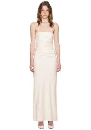 BEC + BRIDGE Off-White Eternity Maxi Dress