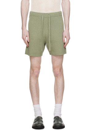 Nanushka Green Walter Shorts