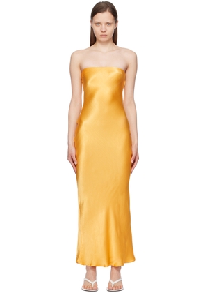 BEC + BRIDGE Orange Moon Dance Maxi Dress