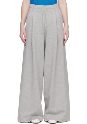Dries Van Noten Gray Loose Sweatpants