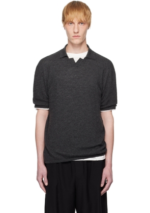The Row Gray Isao Polo