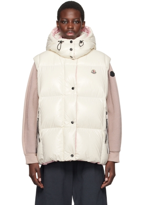 Moncler Off-White Luzule Down Vest