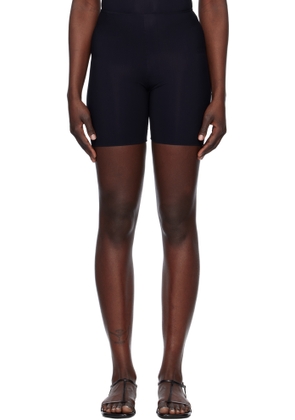 Jil Sander Black Jersey Shorts