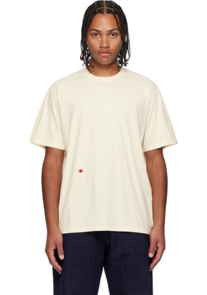 JW Anderson Off-White Contrast Embroidery T-shirt