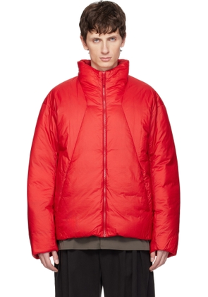 Veilance Red Conduit Down Jacket