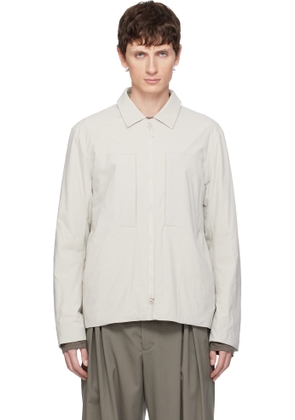 Veilance Gray Mionn Insulated Overshirt Jacket