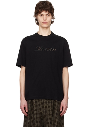 Lanvin Black Logo T-shirt