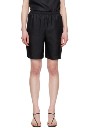 Loulou de Saison Black Zinia Shorts