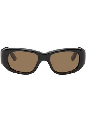 THISTLES Black 'The Al' Sunglasses