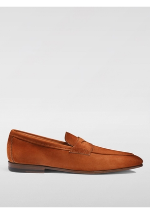 Loafers SANTONI Men color Orange