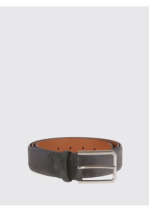 Belt SANTONI Men color Mouse Grey