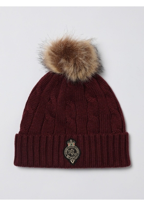 Hat LAUREN RALPH LAUREN Woman color Burgundy